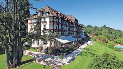 French spa town features pure water and culinary delights