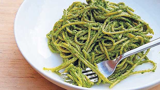 Garden variety: Use any kind of green to make a pesto recipe Garden variety: Use any kind of green to make a pesto recipe