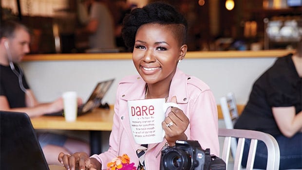 Beauty and style maven builds her own personal brand through social media
