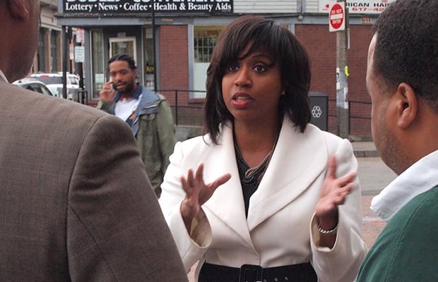 Ayanna Pressley keeps focus on families, schools Ayanna Pressley keeps focus on families, schools