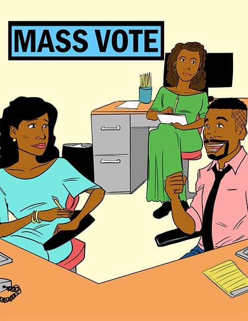 Voters: the essential element of democracy Voters: the essential element of democracy