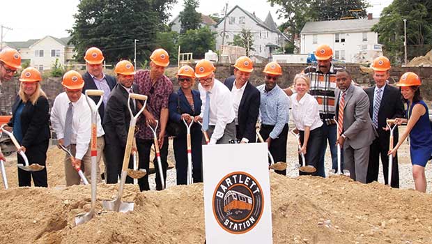 Developers break ground on Bartlett Station project Developers break ground on Bartlett Station project