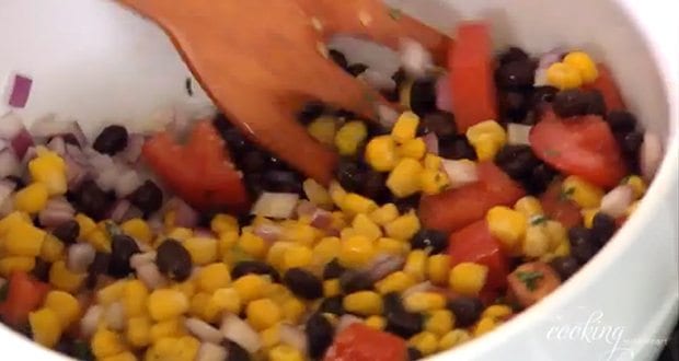 Black bean salad Black bean salad