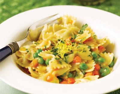Buttons and bows pasta