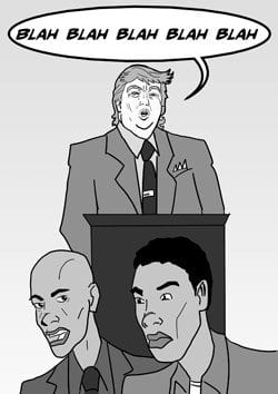 A losing Trump card A losing Trump card