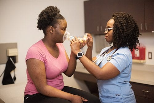 The key to asthma control The key to asthma control
