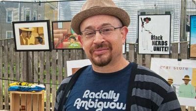 Local artist makes comics with ‘racially ambiguous’ theme