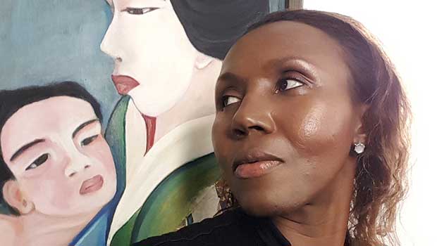 Haitian painter/designer Colette Brésilla discusses her work as a feminine artist Haitian painter/designer Colette Brésilla discusses her work as a feminine artist