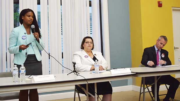 District 1 candidates face off in East Boston forum District 1 candidates face off in East Boston forum