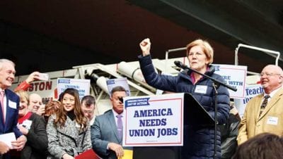 Union activists, pols rally against Janus case