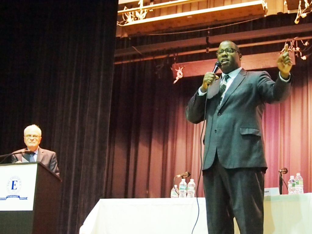 Jackson challenges Walsh on education, housing Jackson challenges Walsh on education, housing