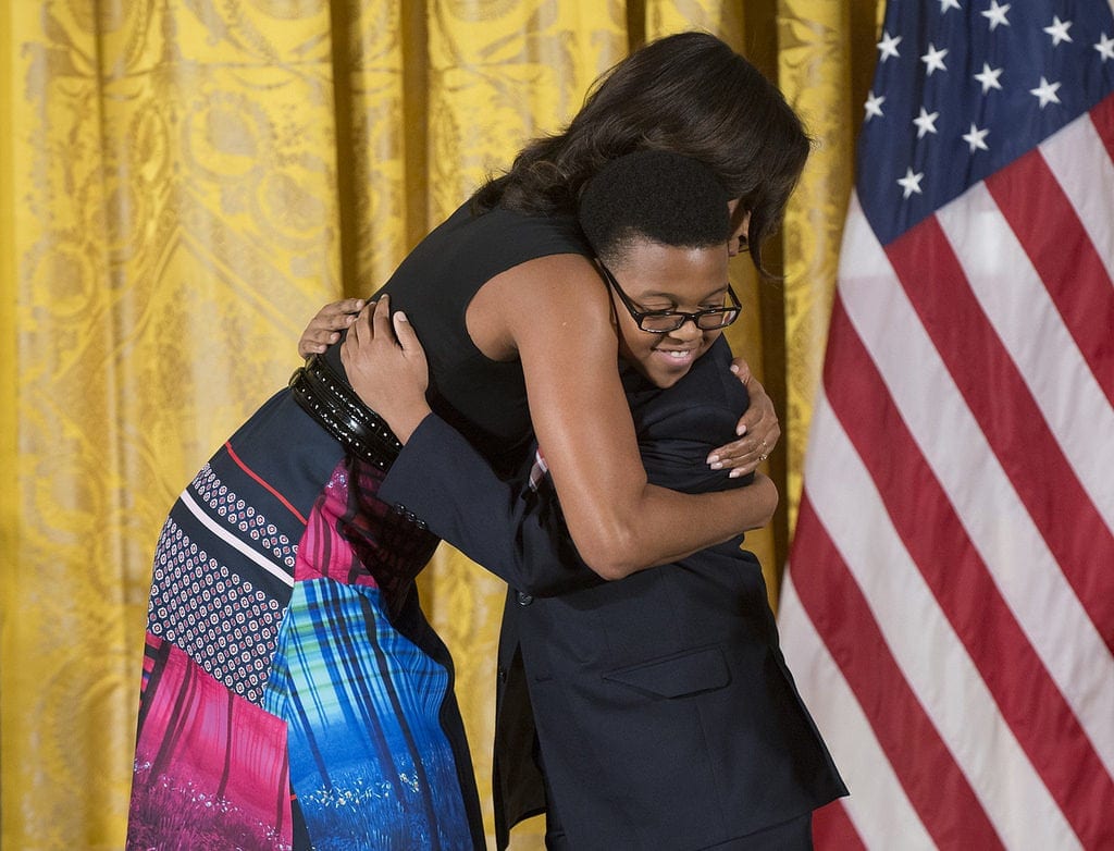 Dorchester youth honored by First Lady Dorchester youth honored by First Lady