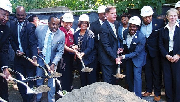 Freedom House marks progress on new bldg. Freedom House marks progress on new bldg.