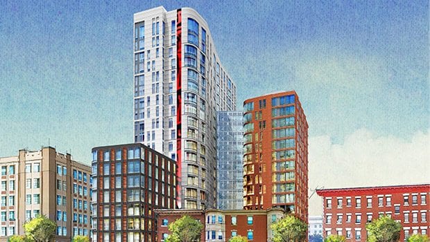 Northeastern plans towering new dorms