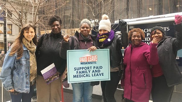 Mass workers call for raised minimum wage and family leave Mass workers call for raised minimum wage and family leave