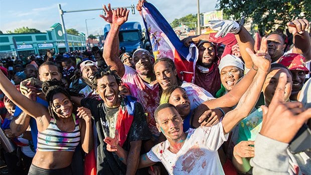 Competition tight as T&T Social Club wins top band in Boston Caribbean Carnival