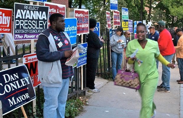 Candidates of color fade at Boston mayoral polls Candidates of color fade at Boston mayoral polls