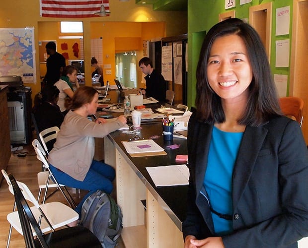 Michelle Wu on track to win seat in at-large Boston City Council race Michelle Wu on track to win seat in at-large Boston City Council race