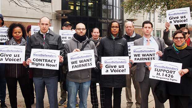 Public defenders fight for bargaining rights Public defenders fight for bargaining rights
