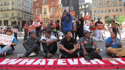 Immigrants built this country and we’re not going anywhere