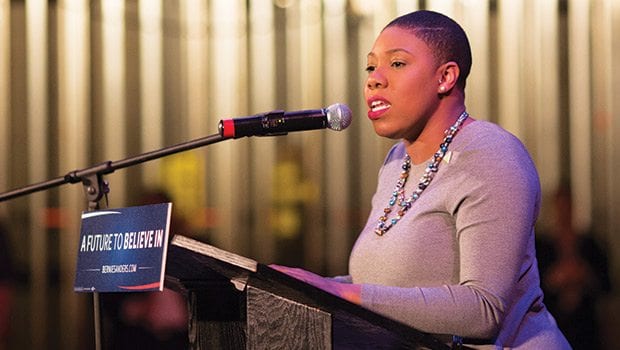 Symone Sanders and a presidential campaign