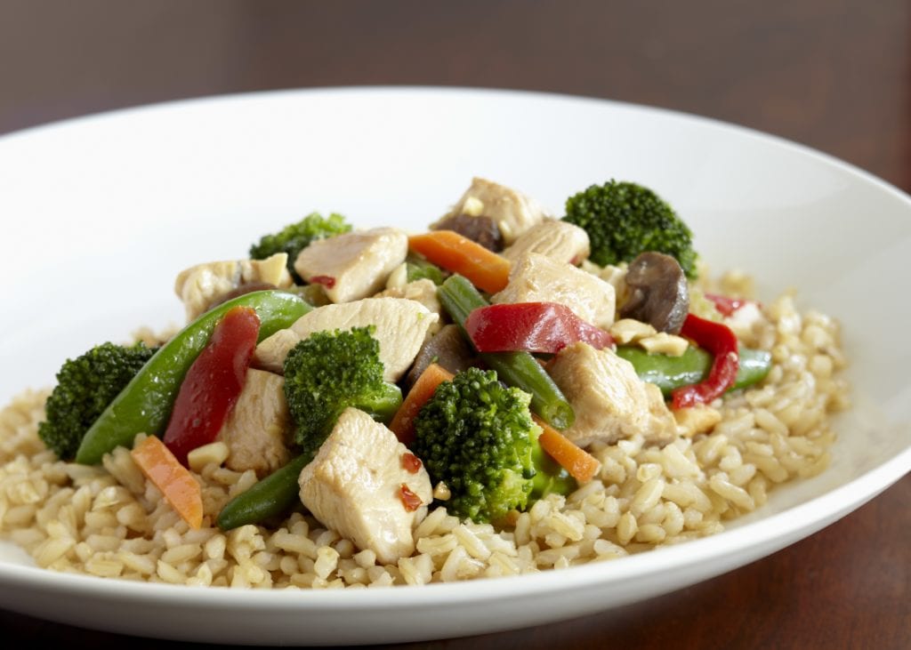 Szechuan chicken stir fry Szechuan chicken stir fry