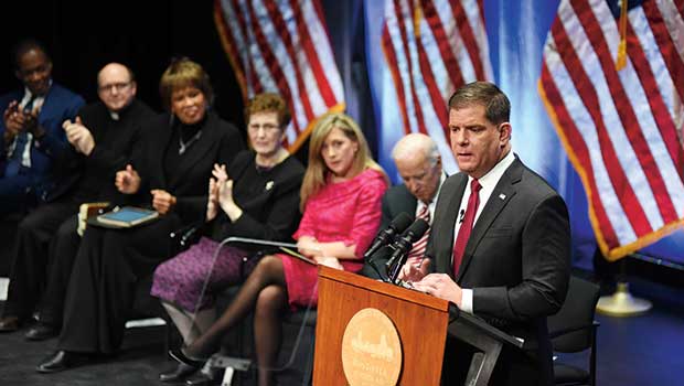 Walsh begins second term as Boston mayor Walsh begins second term as Boston mayor
