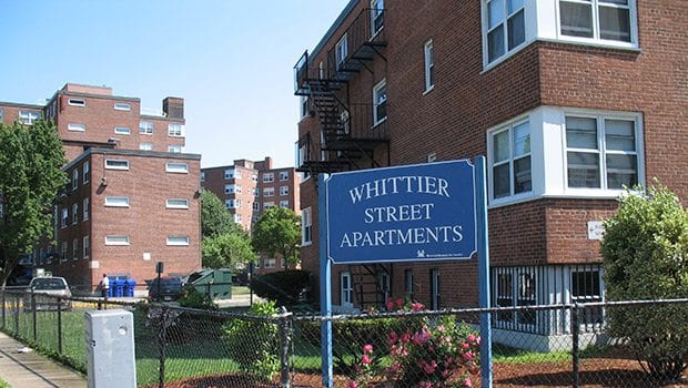 BHA officials, community members meet to discuss $300 million redevelopment plan for Whittier Street public housing development BHA officials, community members meet to discuss $300 million redevelopment plan for Whittier Street public housing development
