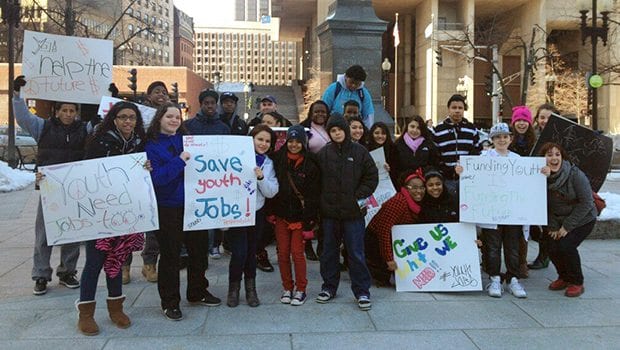 Advocates fighting cut to Massachusetts youth job funding Advocates fighting cut to Massachusetts youth job funding