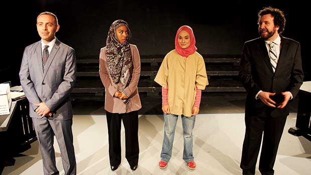 Zeitgeist Stage production gives world issues a personal identity Zeitgeist Stage production gives world issues a personal identity