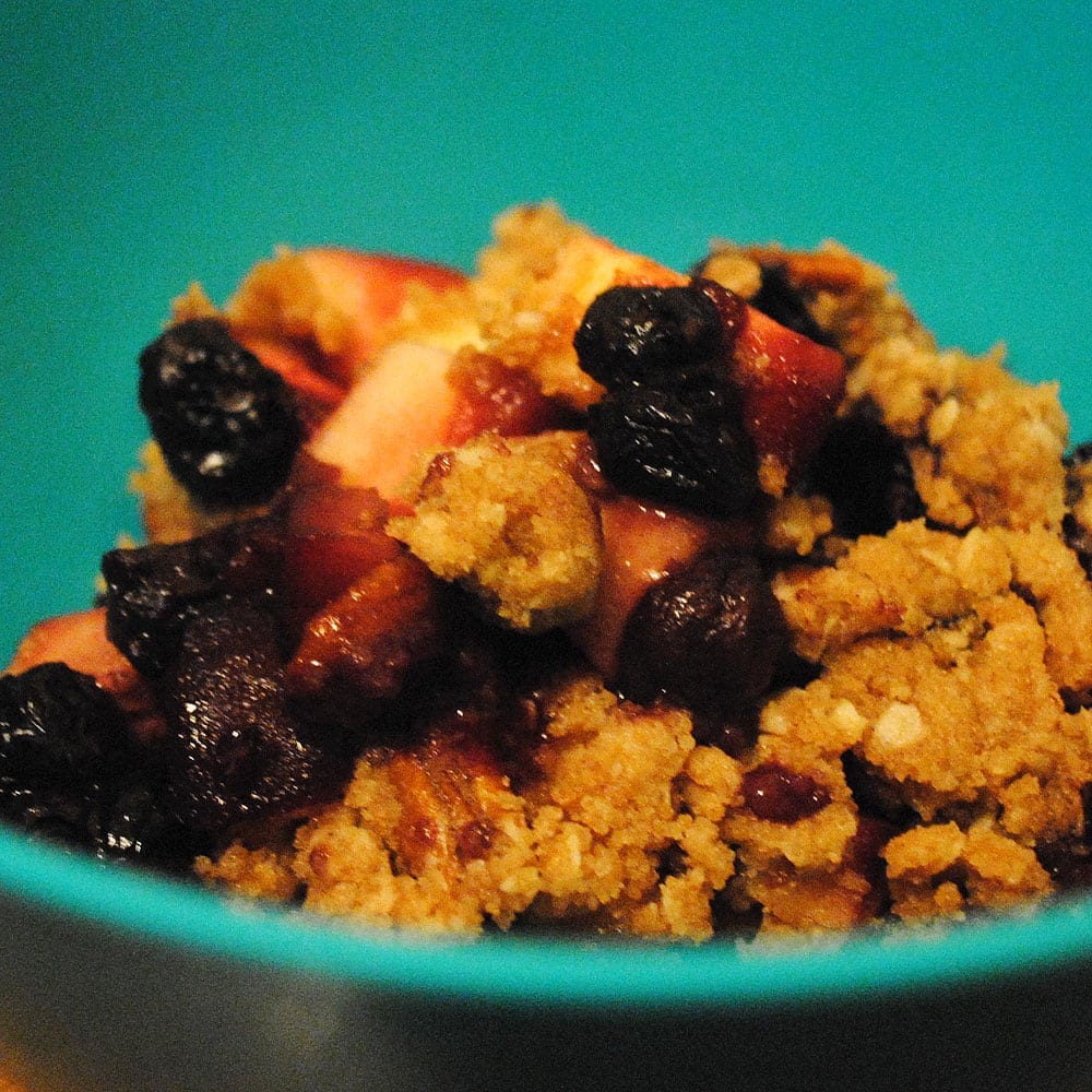 Apple-Blueberry Crisp Recipe Apple-Blueberry Crisp Recipe