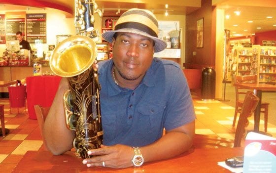 Sax man’s smooth sound grabs attention ‘This Time Around’
