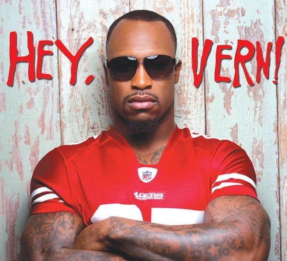 49ers tight end Vernon Davis talks about life and his team’s prospects during the NFL playoffs.