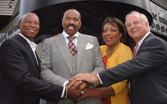Steve Harvey in town to promote new TV show