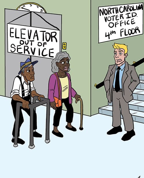A conspiracy to suppress the black vote A conspiracy to suppress the black vote