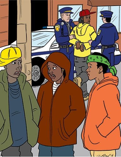 Black teens show strength in confronting adversity Black teens show strength in confronting adversity