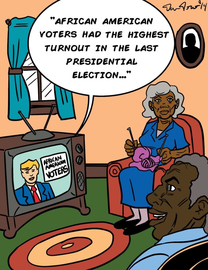 It is imperative that African Americans remain politically active in next election It is imperative that African Americans remain politically active in next election