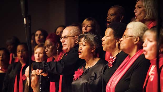 Gospel choir thrills with Christmas concert