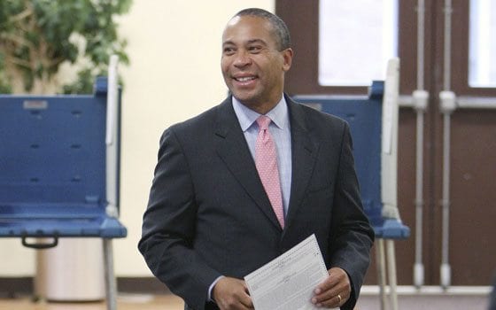 Deval Patrick wins re-election Deval Patrick wins re-election