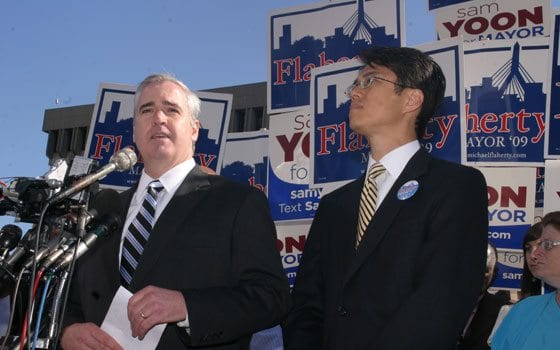 Even with Yoon, Flaherty faces uphill climb for black votes Even with Yoon, Flaherty faces uphill climb for black votes