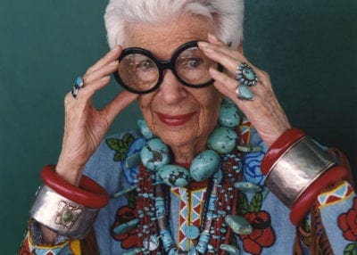 ‘Rare Bird of Fashion,’ Iris Apfel makes waves at PEM