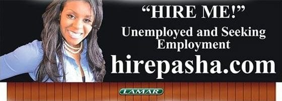 Billboard got attention, but not a job for Conn. woman Billboard got attention, but not a job for Conn. woman