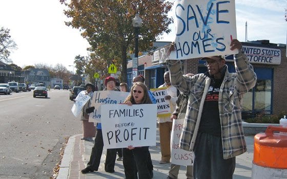Activists rally in Hyde Park to keep affordable housing Activists rally in Hyde Park to keep affordable housing