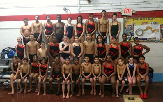 Roxbury Stingrays compete in and out of swimming pool Roxbury Stingrays compete in and out of swimming pool