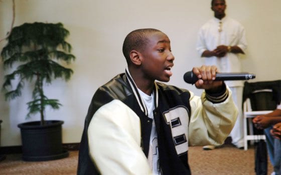 Brockton teen hip-hopper answers to a higher power Brockton teen hip-hopper answers to a higher power