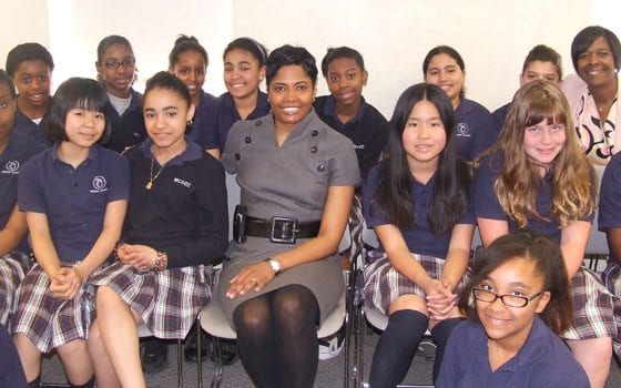 Essence editor visits Dorchester school Essence editor visits Dorchester school