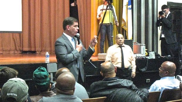 Mayor Martin Walsh addresses resident questions in Roxbury forum Mayor Martin Walsh addresses resident questions in Roxbury forum