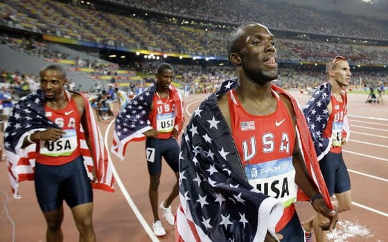 An Olympic encounter reveals blazing modesty An Olympic encounter reveals blazing modesty