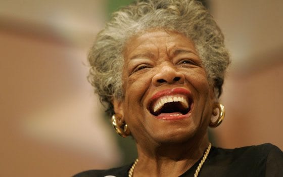 Writer Maya Angelou sings about her love of books Writer Maya Angelou sings about her love of books