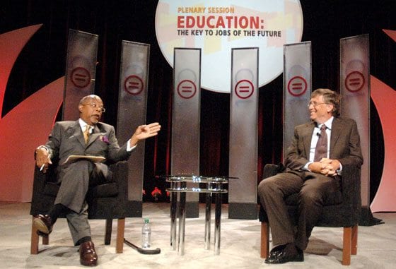 Bill Gates: Poverty not an excuse for no education